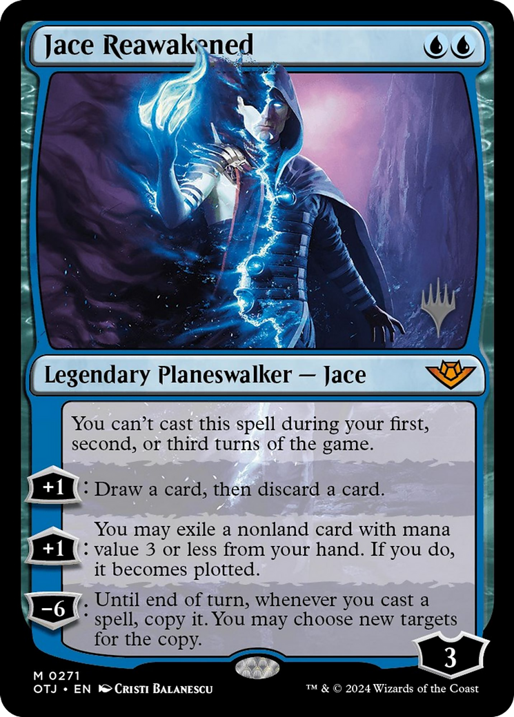 Image of Jace Reawakened (PPOTJ-271) - Outlaws of Thunder Junction Promos Foil
