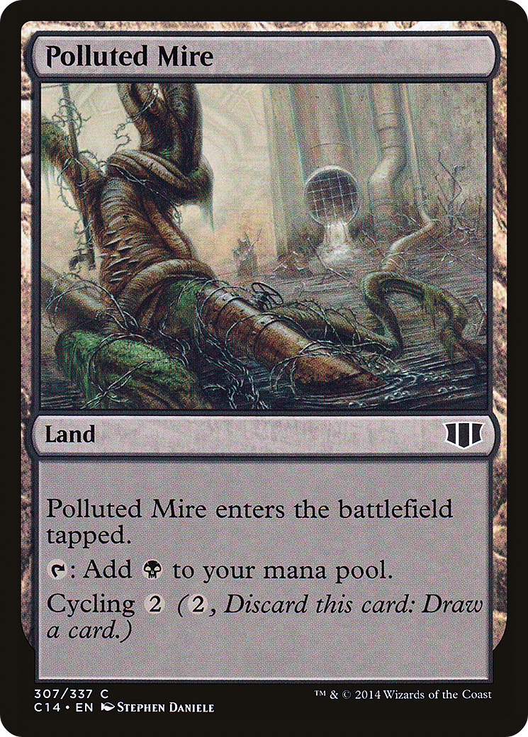 Image of Polluted Mire (C14-307) - Commander 2014
