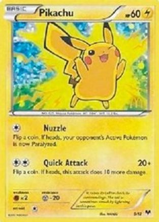 Image of Pikachu 005/12  - Holofoil McDonalds Promos 2014 - Promo