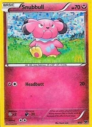 Image of Snubbull 008/12  - Holofoil McDonalds Promos 2014 - Promo