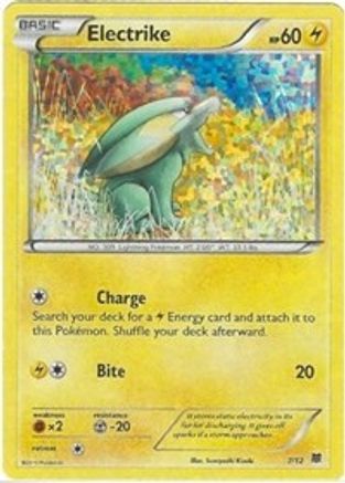 Image of Electrike 007/12  - Holofoil McDonalds Promos 2015 - Promo