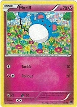 Image of Marill 010/12  - Holofoil McDonalds Promos 2015 - Promo