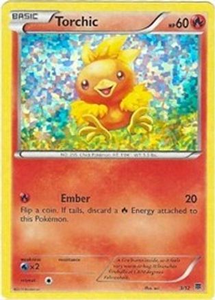 Image of Torchic 003/12  - Holofoil McDonalds Promos 2015 - Promo