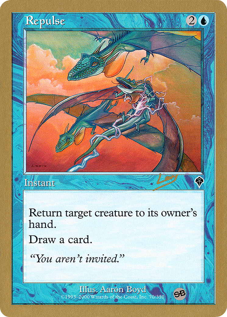 Image of Repulse - 2002 Raphael Levy (INV) (SB) (WCD-) - World Championship Decks 2002