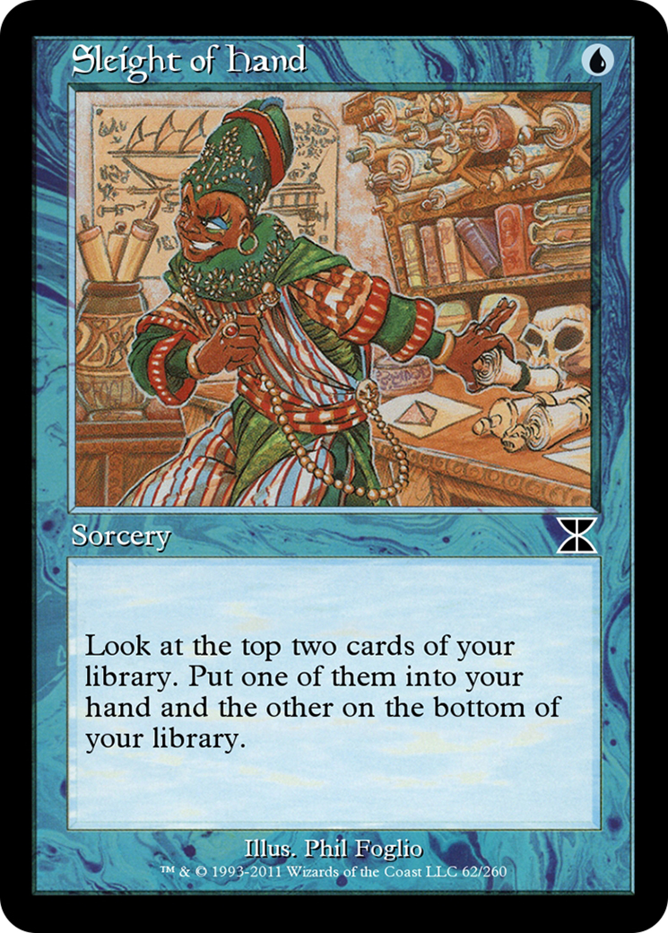 Image of Sleight of Hand (ME4-062) - Masters Edition IV Foil