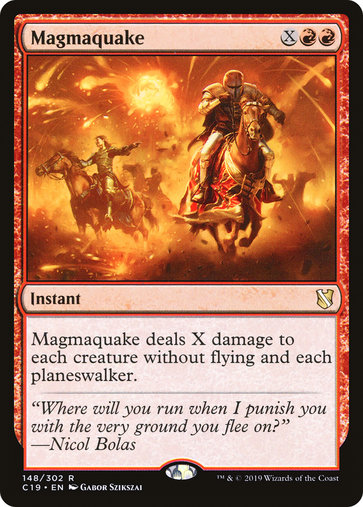 Image of Magmaquake (C19-148) - Commander 2019