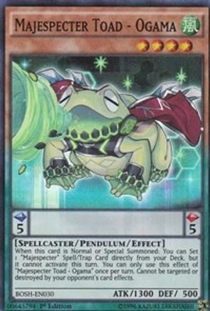Image of Majespecter Toad - Ogama (BOSH-EN030) - Breakers of Shadow 1st Edition