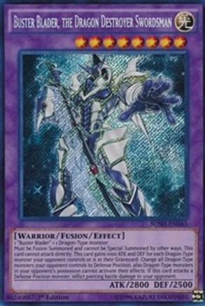 Image of Buster Blader, the Dragon Destroyer Swordsman (BOSH-EN045) - Breakers of Shadow 1st Edition