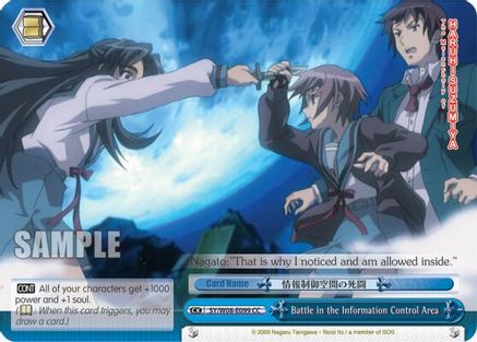 Image of Battle in the Information Control Area (SY/W08-E099 CC) - The Melancholy of Haruhi Suzumiya