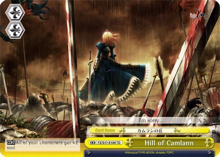 Image of Hill of Camlann (FZ/S17-E104 TD) - Fate/Zero