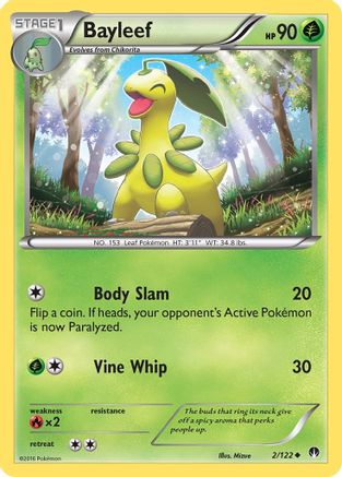 Image of Bayleef 002/122  XY  BREAKpoint - Uncommon