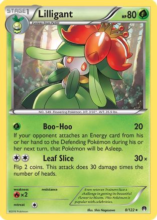 Image of Lilligant 008/122  XY  BREAKpoint - Rare
