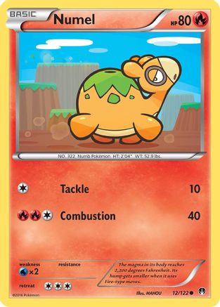 Image of Numel 012/122  XY  BREAKpoint - Common