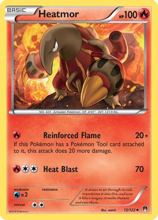 Image of Heatmor 015  XY  BREAKpoint - Uncommon