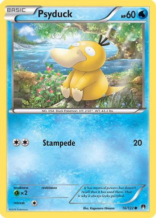 Image of Psyduck 016/122  XY  BREAKpoint - Common