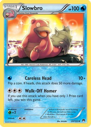 Image of Slowbro 020/122  XY  BREAKpoint - Uncommon