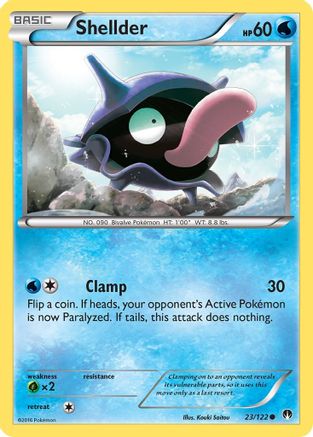 Image of Shellder (23) 023/122  XY  BREAKpoint - Common