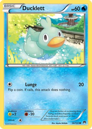 Image of Ducklett 036/122  XY  BREAKpoint - Common