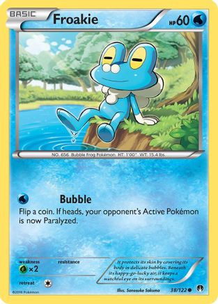 Image of Froakie 038/122  XY  BREAKpoint - Common