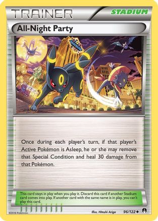 Image of All-Night Party 096/122  XY  BREAKpoint - Uncommon