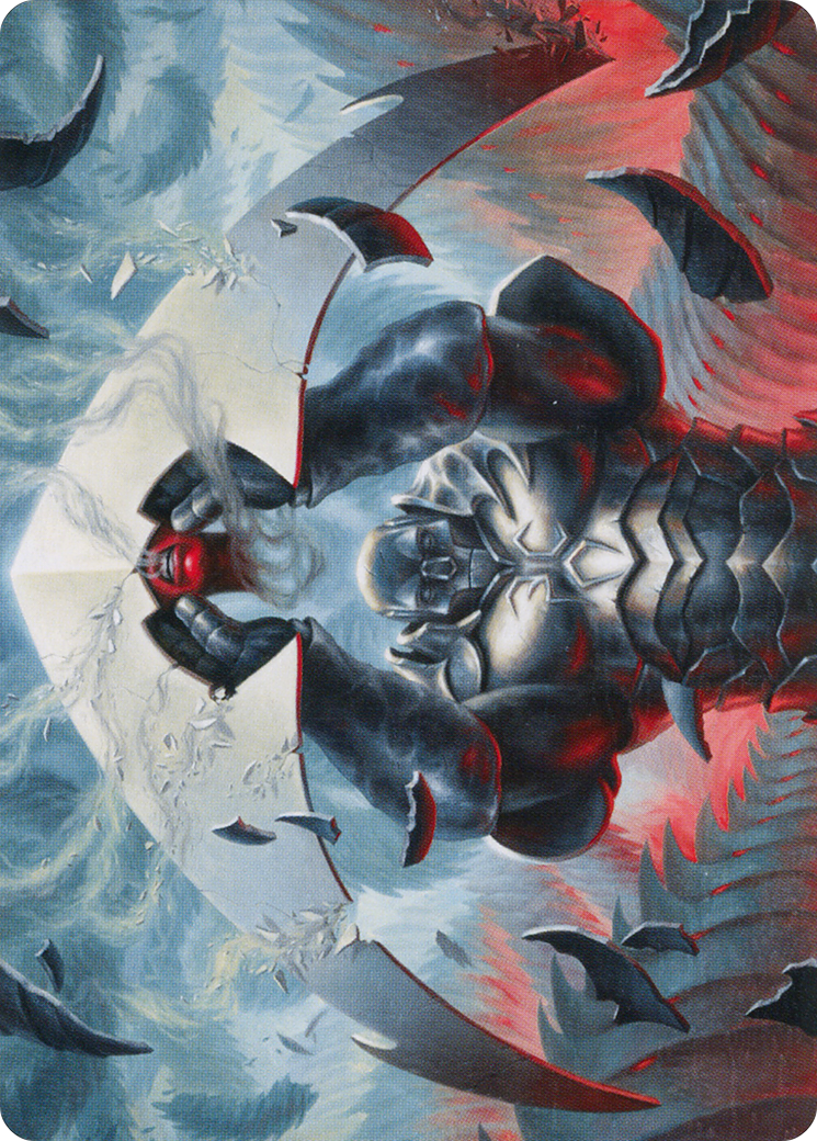 Image of Mirrodin Avenged // Mirrodin Avenged (AMOM-026) - March of the Machine Art Series (Borderless) Foil