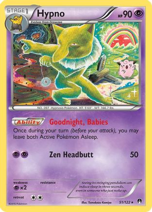Image of Hypno 051/122  XY  BREAKpoint - Rare