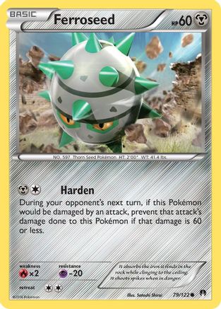 Image of Ferroseed 079  XY  BREAKpoint - Common