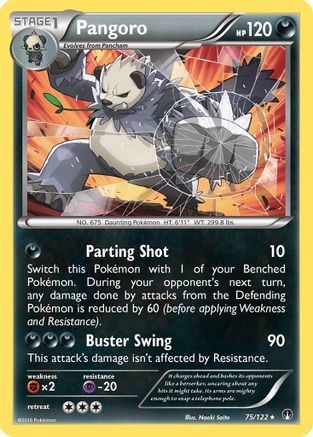 Image of Pangoro 075  XY  BREAKpoint - Rare