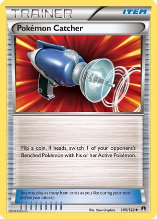 Image of Pokemon Catcher 105/122  XY  BREAKpoint - Uncommon