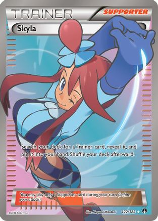 Image of Skyla 122/122  - Holofoil XY  BREAKpoint - Ultra Rare