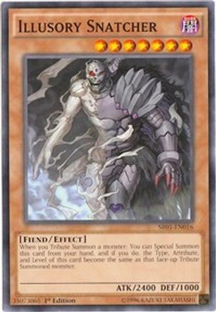 Image of Illusory Snatcher (SR01-EN016) - Structure Deck: Emperor of Darkness 1st Edition