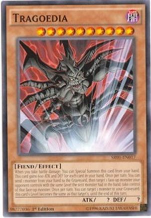 Image of Tragoedia (SR01-EN017) - Structure Deck: Emperor of Darkness Unlimited