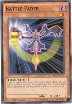 Image of Battle Fader (SR01-EN021) - Structure Deck: Emperor of Darkness 1st Edition
