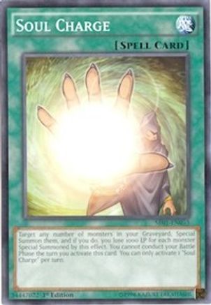 Image of Soul Charge (SR01-EN033) - Structure Deck: Emperor of Darkness 1st Edition