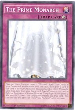 Image of The Prime Monarch (SR01-EN034) - Structure Deck: Emperor of Darkness 1st Edition