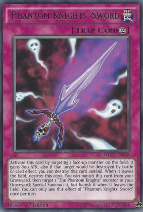 Image of Phantom Knights' Sword (WIRA-EN010) - Wing Raiders 1st Edition