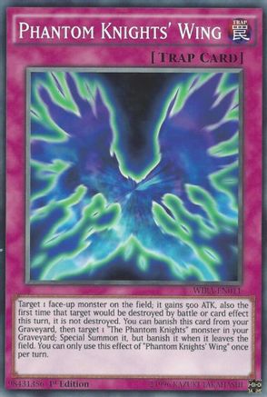 Image of Phantom Knights' Wing (WIRA-EN011) - Wing Raiders 1st Edition