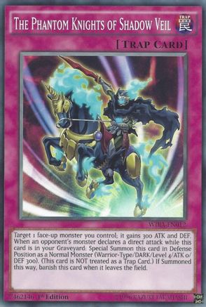Image of The Phantom Knights of Shadow Veil (WIRA-EN012) - Wing Raiders 1st Edition