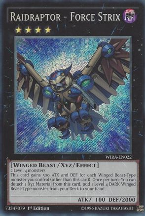 Image of Raidraptor - Force Strix (WIRA-EN022) - Wing Raiders 1st Edition