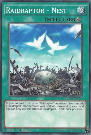 Image of Raidraptor - Nest (WIRA-EN026) - Wing Raiders 1st Edition