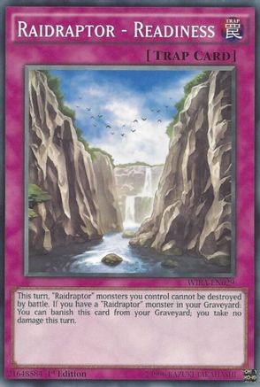 Image of Raidraptor - Readiness (WIRA-EN029) - Wing Raiders 1st Edition