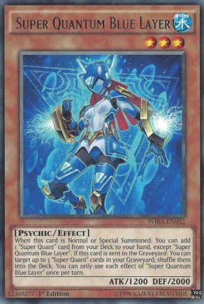 Image of Super Quantum Blue Layer (WIRA-EN032) - Wing Raiders 1st Edition
