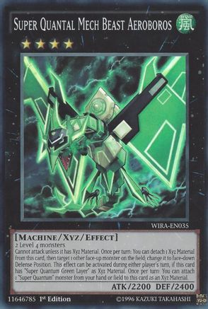 Image of Super Quantal Mech Beast Aeroboros (WIRA-EN035) - Wing Raiders 1st Edition