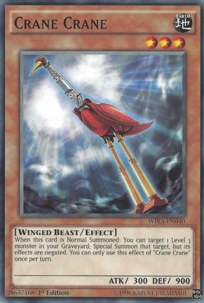 Image of Crane Crane (WIRA-EN040) - Wing Raiders 1st Edition