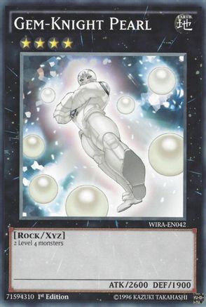 Image of Gem-Knight Pearl (WIRA-EN042) - Wing Raiders 1st Edition