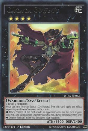 Image of Gagaga Cowboy (WIRA-EN043) - Wing Raiders 1st Edition