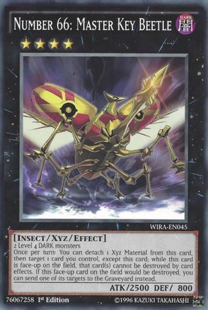 Image of Number 66: Master Key Beetle (WIRA-EN045) - Wing Raiders 1st Edition