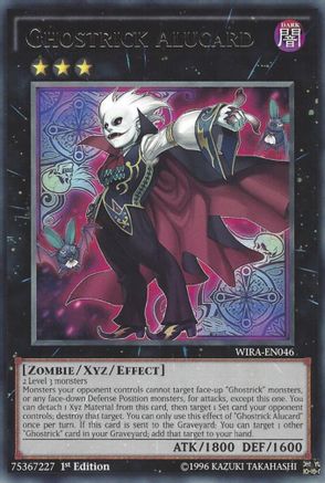 Image of Ghostrick Alucard (WIRA-EN046) - Wing Raiders 1st Edition