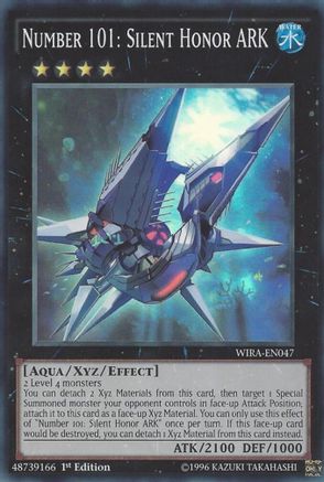 Image of Number 101: Silent Honor ARK (WIRA-EN047) - Wing Raiders 1st Edition