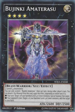 Image of Bujinki Amaterasu (WIRA-EN048) - Wing Raiders 1st Edition